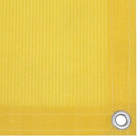 Tela de varanda 120x600 cm PEAD amarelo