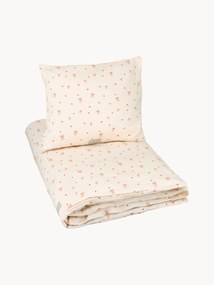 Roupa de cama para crianças em cetim de algodão Bows