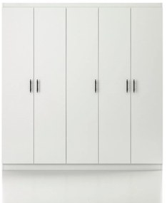 Roupeiro Lavinia – Branco – 175x182x50 cm
