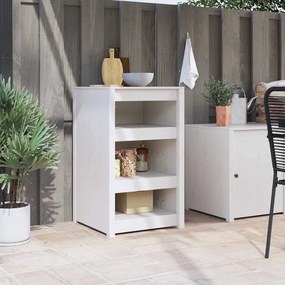 vidaXL Armário de Cozinha com prateleira Branco 55 x 55 x 92 cm