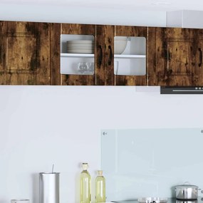 vidaXL Armário de Cozinha Carvalho Defumado 80 x 31 x 40 cm