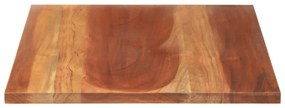 Tampo de mesa 120x60x(2,5-2,7) cm madeira de acácia maciça