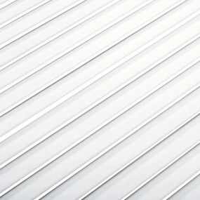 Portas de armário 2 pcs design de persiana pinho maciço branco