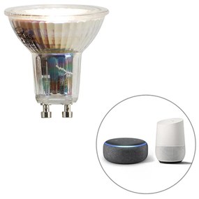 Lâmpada LED Smart GU10 regulável em Kelvin 4,8 W 400 lm 1800 K - 6500 K