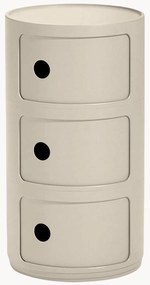 Armário de design Componibili, 3 elementos, Alt 59 cm