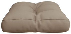 Almofadão paletes 60x40x12 cm tecido cinza-acastanhado