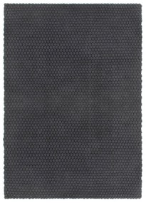 vidaXL Tapete retangular 120x180 cm algodão antracite