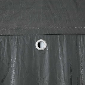 Tenda pra Festa Antracite 8x4 m PE