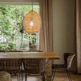 Candeeiro de suspensão oriental dourado - Nidum