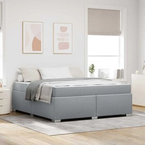 vidaXL Estrutura da Cama Outros Cinzento-claro 180 x 200 cm tecido