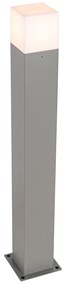 Candeeiro de pé exterior moderno cinzento 70 cm IP44 - Denmark