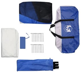 Tenda para piscina com mosca amovível e paredes de rede