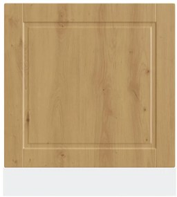 Painel máquina lavar louça Porto carvalho artesanal 60x1,5x67cm
