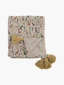Manta para criança floral com borlas Filipa