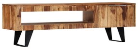Móvel de TV 140x30x40 cm madeira de acácia maciça
