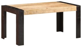 Mesa de jantar 160x80x76 cm madeira mangueira maciça