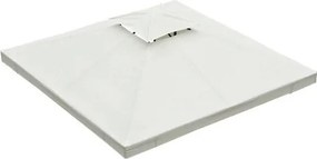Toldo de Substituição 3x3m para Pérgolas (ESTRUTURA NÃO INCLUIDA) Toldo de Substituição de Pérgolas de Jardim Creme