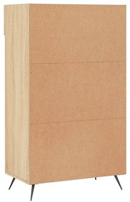 Sapateira 60x35x105 cm derivados de madeira carvalho sonoma