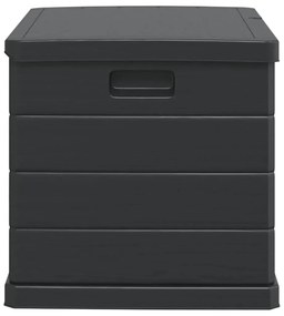 Caixa de Armazenamento para Jardim - Antracite, 77,5 x 54,5 x 53 cm, P