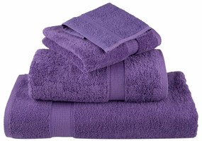 Toalhas de mãos premium SOLUND 10 pcs 30x30 cm 600 g/m2 roxo