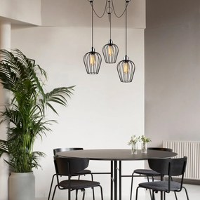 Candeeiro Tel – Preto – 100 x 130 cm