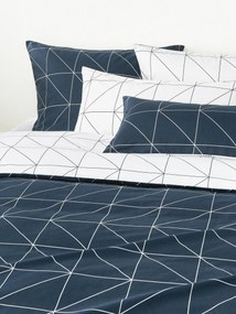 Capa de edredão em algodão com padrão Marla