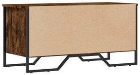 Sapateira 90x38x45,5 cm derivados de madeira carvalho fumado