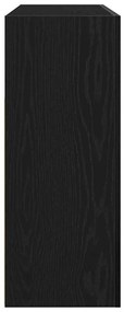 Sideboard Carvalho preto Madeira engenheirada 116 x 30 x 75 cm