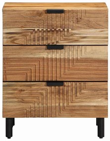 Cabeceira de Cama vidaXL 50x33x62 cm em Madeira de Acácia