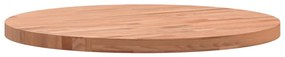 Tampo de mesa redondo Ø50x2,5 cm madeira de faia maciça