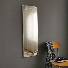 Espelho A321D – Prateado – 35x105 cm