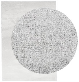 Tapete de pelo curto OVIEDO 160x230 cm cinzento