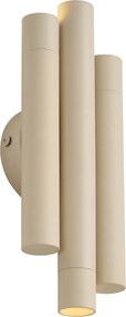Candeeiro de Parede Retro Bege 3 Luzes - Pipes