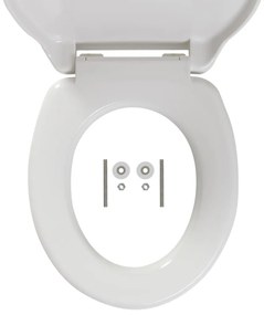 Assento de sanita Comfort Care extra alto