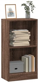 vidaXL Estante 40x24x76 cm derivados de madeira carvalho castanho