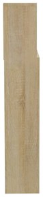 Armário de cabeceira 200x19x103,5 cm cor carvalho sonoma