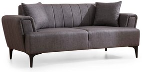 Sofá de 2 Lugares Hamlet – Cinzento Escuro – 180x95x77 cm
