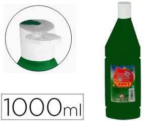 Guache Liquido Jovi 1000 Ml Verde Escuro