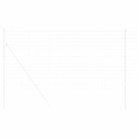 Cerca Euro 1x10 m Aço Galvanizado