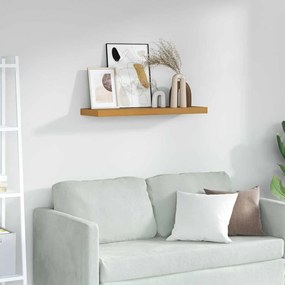 vidaXL Prateleira de Parede Bege 80 x 23,5 x 4 cm Madeira processada
