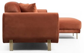 Sofá-Cama de Canto Image Corner - Canela - 287 x 169 cm
