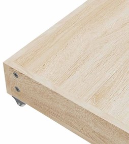 Gavetas de cama 2 pcs derivados de madeira e veludo preto