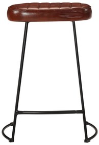 Bancos de bar 2 pcs 41x29x62 cm castanho-escuro