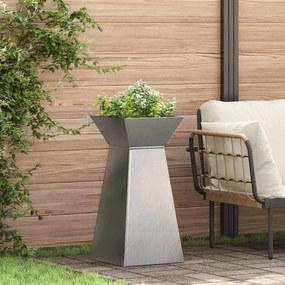 vidaXL Suporte para Plantas Aço Inoxidável 35 x 35 x 73 cm