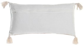 Almofada DKD Home Decor 60 x 10 x 30 cm Bege Azul Árabe Franjas