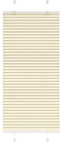 Creme Plissada Cega 55x100 cm Largura Tecido 54,4 cm Poliéster