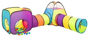Tenda de brincar infantil 190x264x90 cm multicor