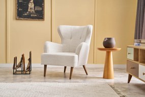 Cadeira Wing Karina Prestij – Creme – 73x87x80 cm