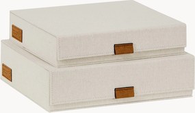 Caixas para documentos com fecho magnético Love It Store It, conjunto de 3