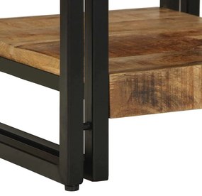 Mesa de centro vidaXL 40x50x38 cm Madeira de mangueira maciça